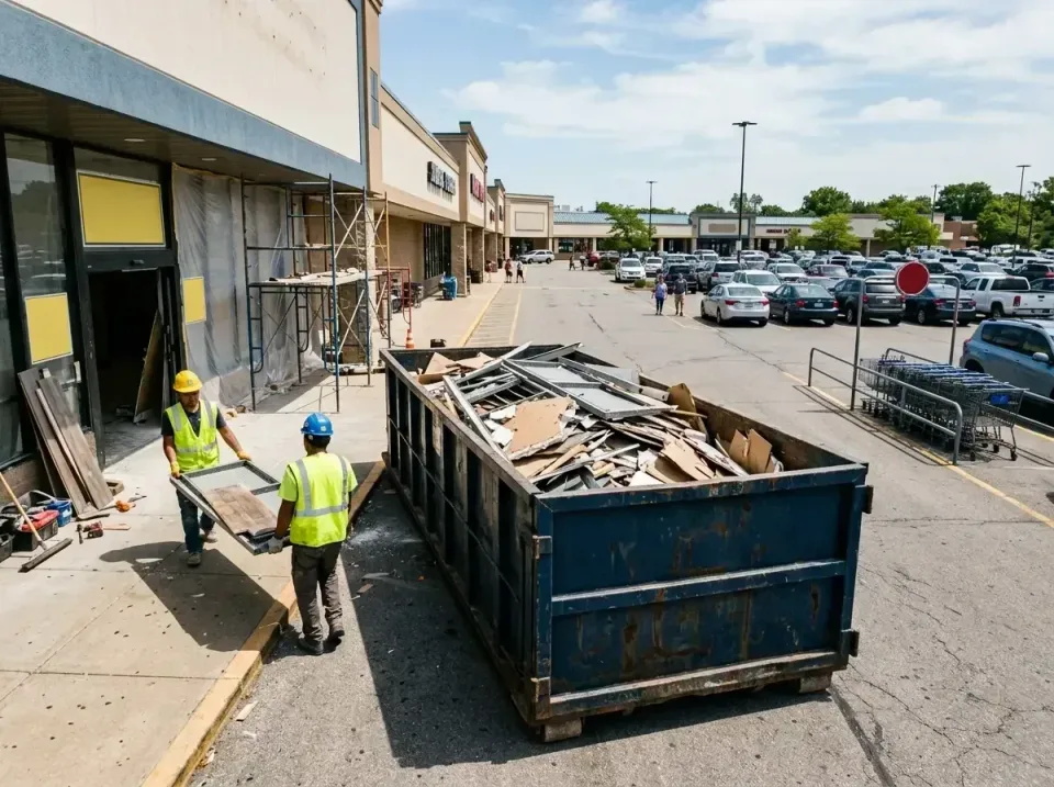 retail-store-renovation-debris-003 — frequently asked questions, Roll-off Dumpster Rentals in Hunters Creek, FL